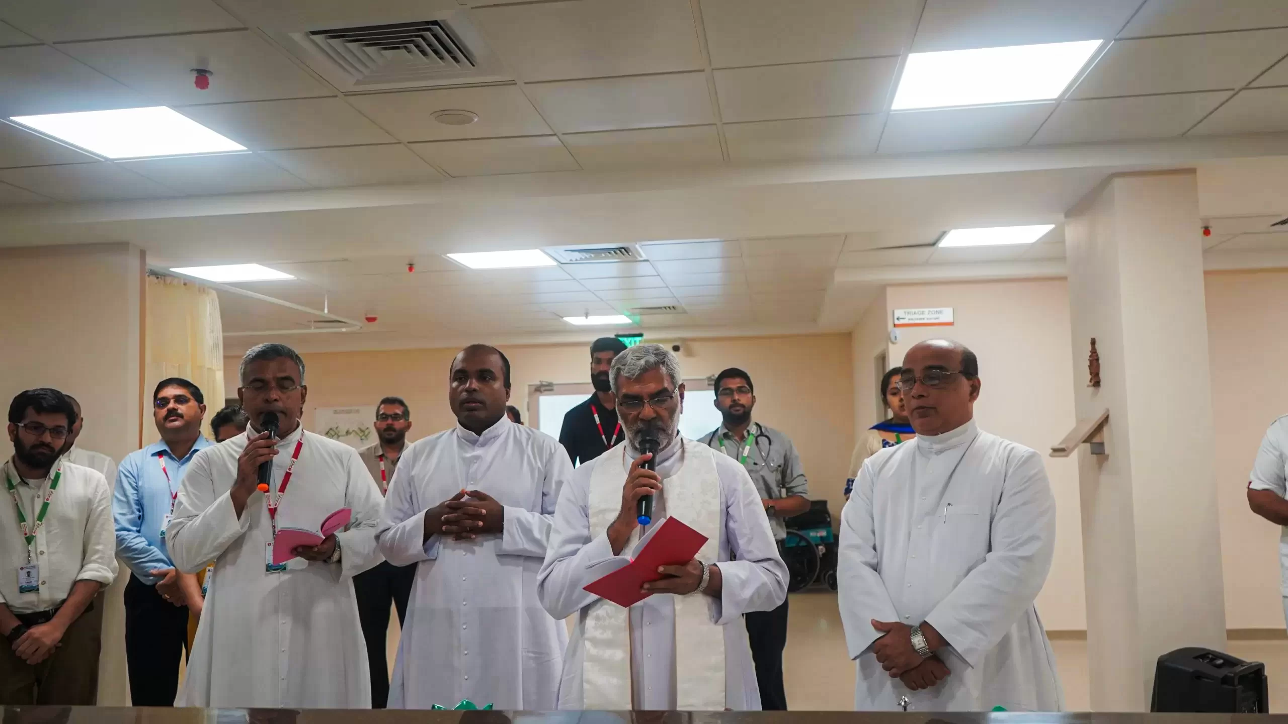 Blessing of Emergency Department