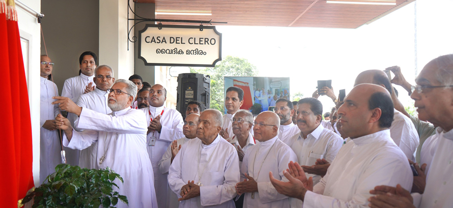 Blessing of Casa Del Clero priest home at Mar Sleeva medicity