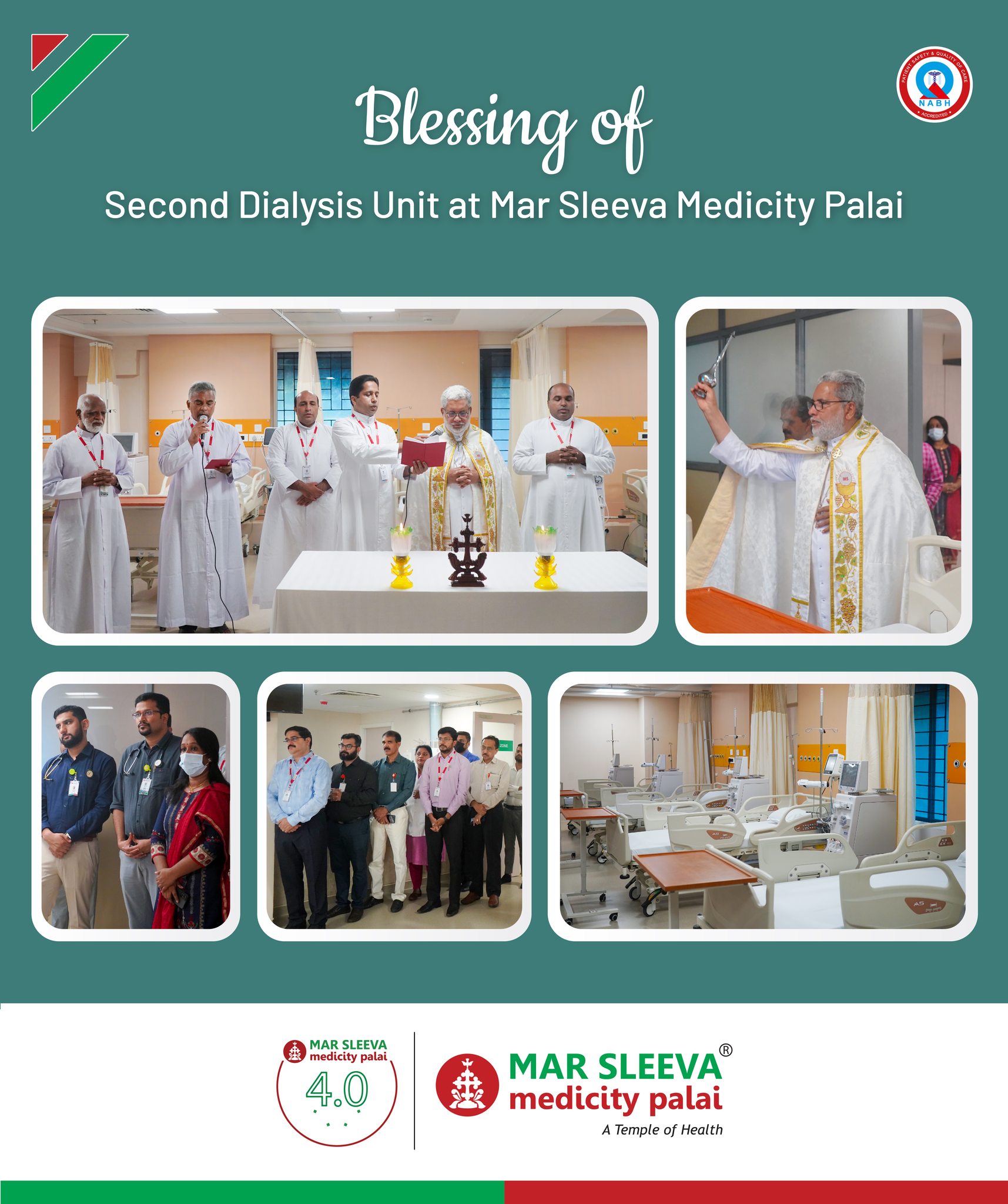 Blessing of Second Dialysis Unit