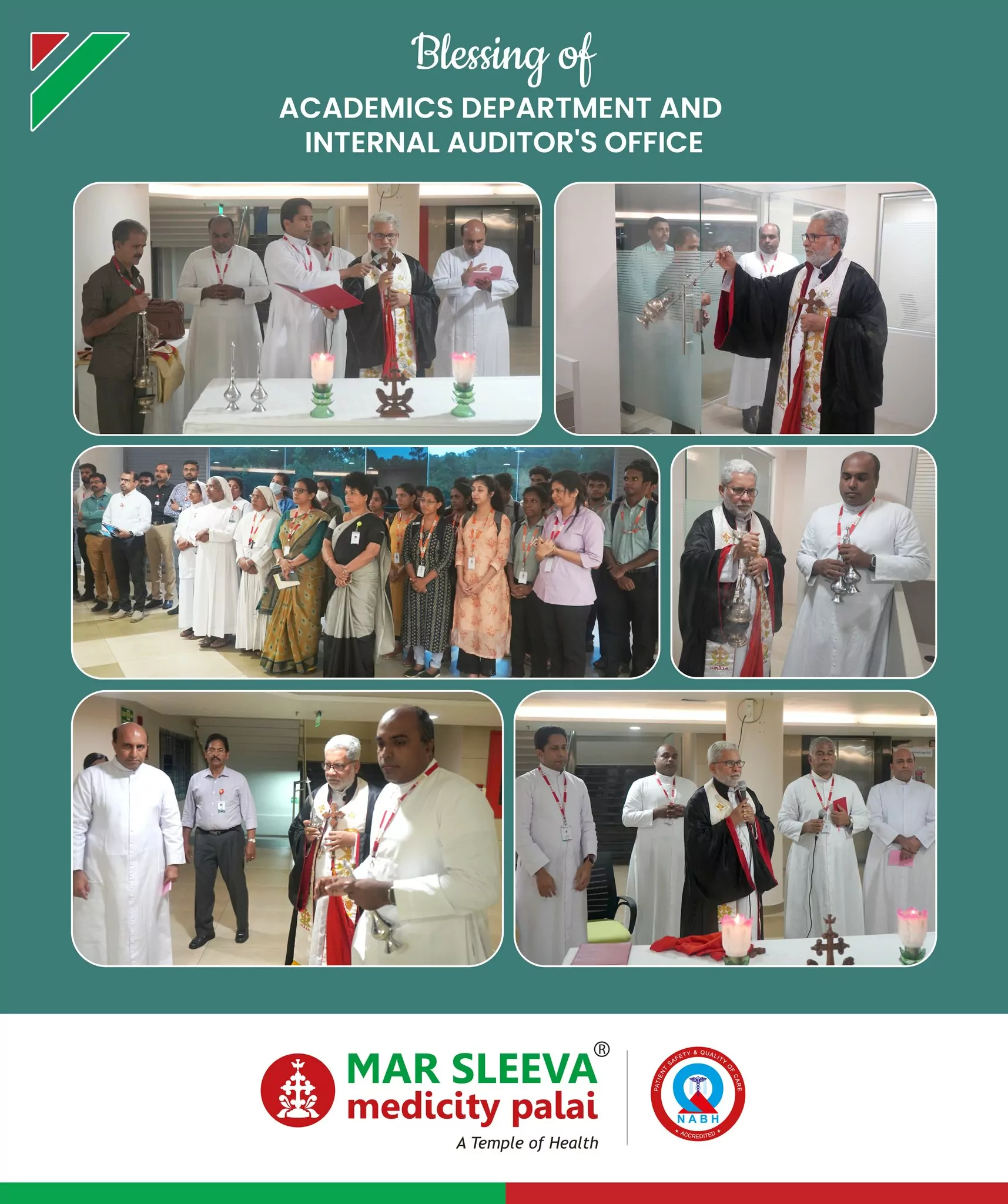 Blessing of Academics Department and Internal Auditor's Office.