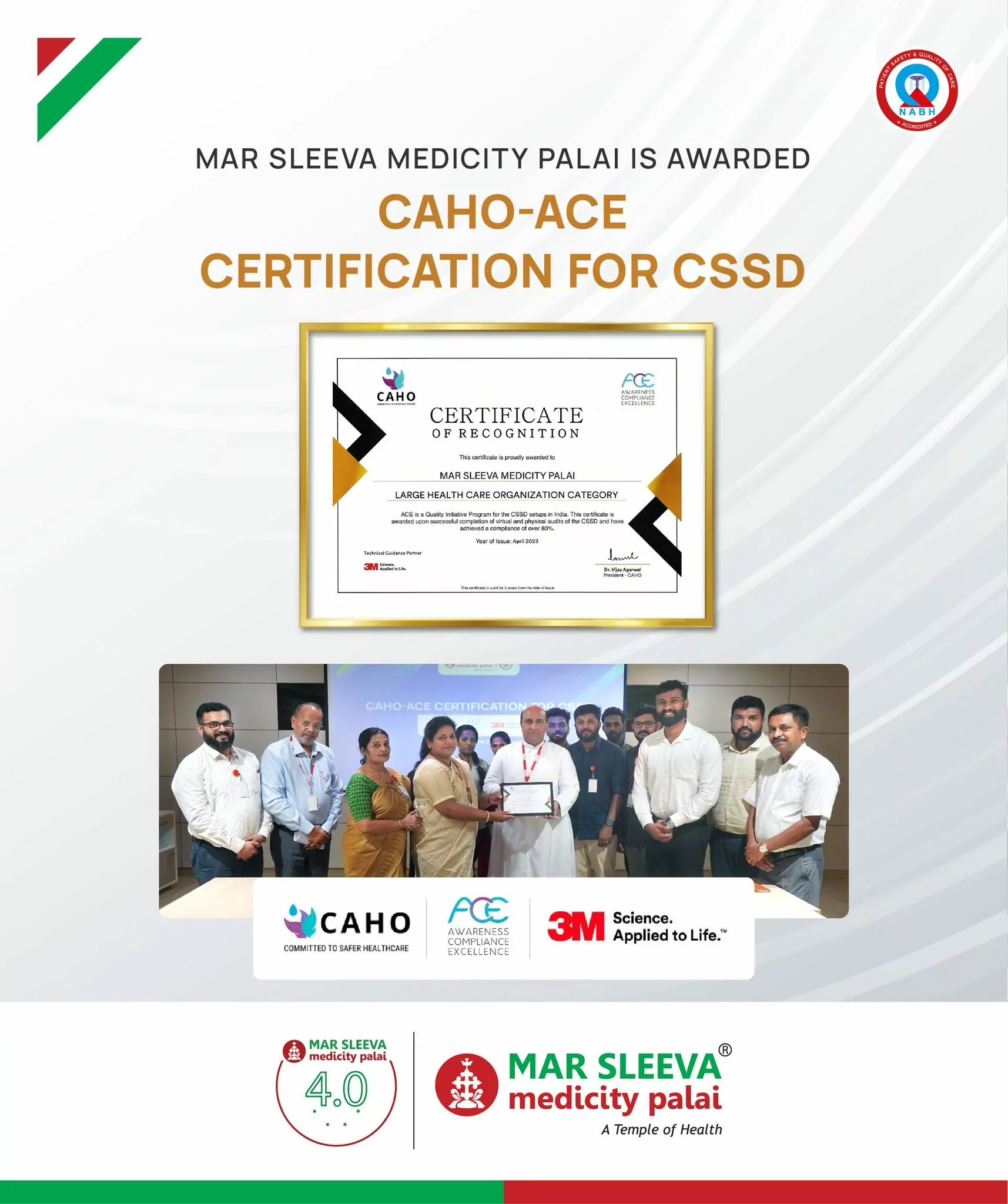 CAHO-ACE Certification