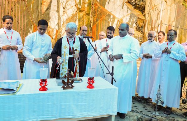 Foundation Stone laying ceremony of Mar Sleeva Cancer Care & Research Centre 