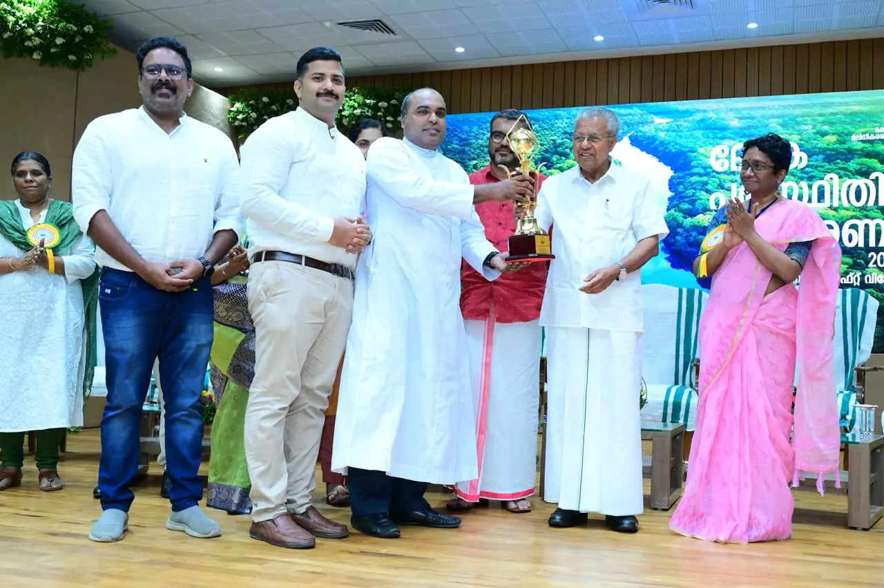 Mar Sleeva Medicity Palai received the Kerala State Pollution Control Board Award 2024 