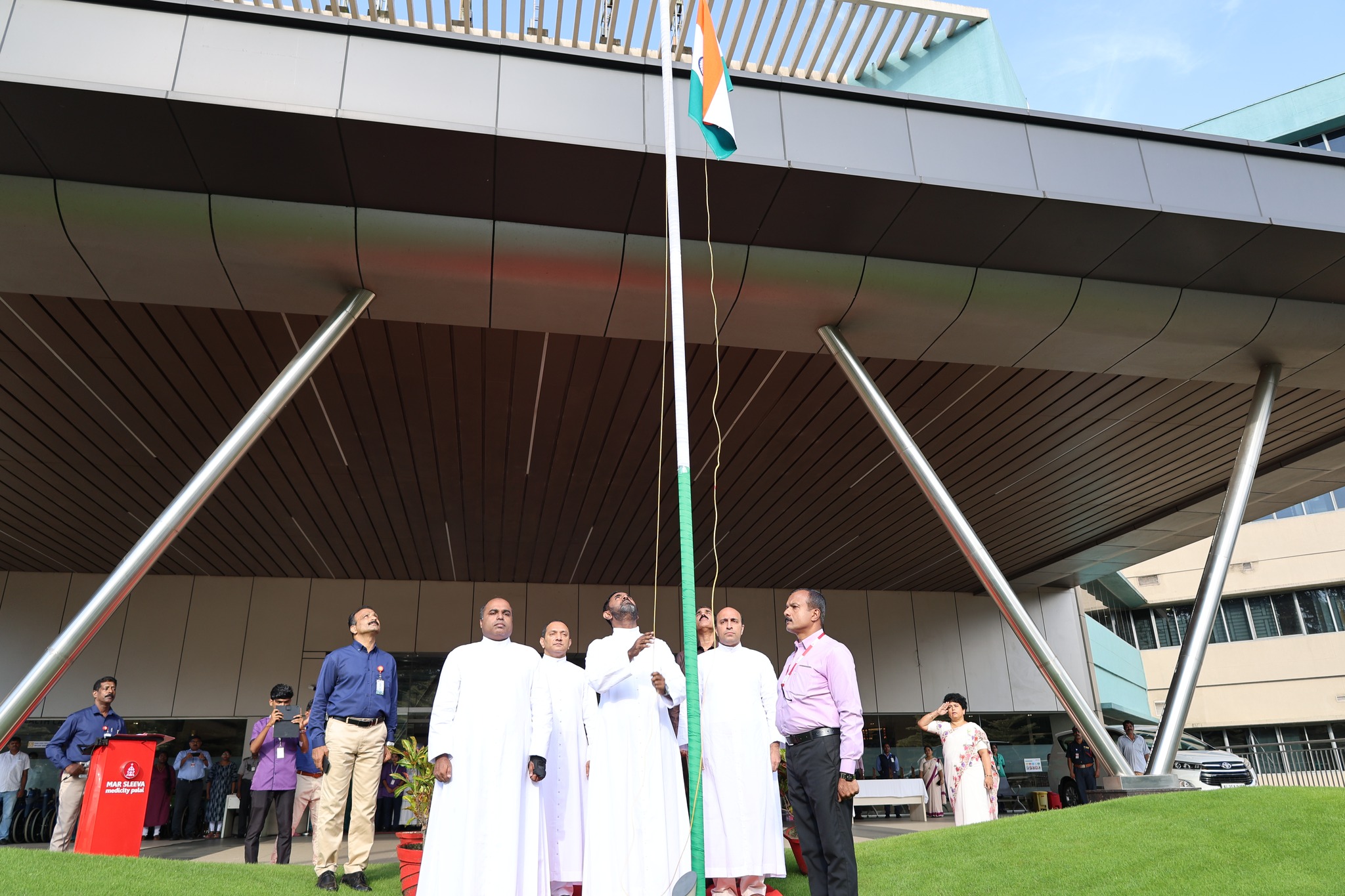 78th Independence Day Celebrations at Mar Sleeva Medicity Palai