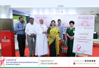 Launch of Free AI Enabled Breast Cancer Screening Program at Mar Sleeva Medicity Palai
