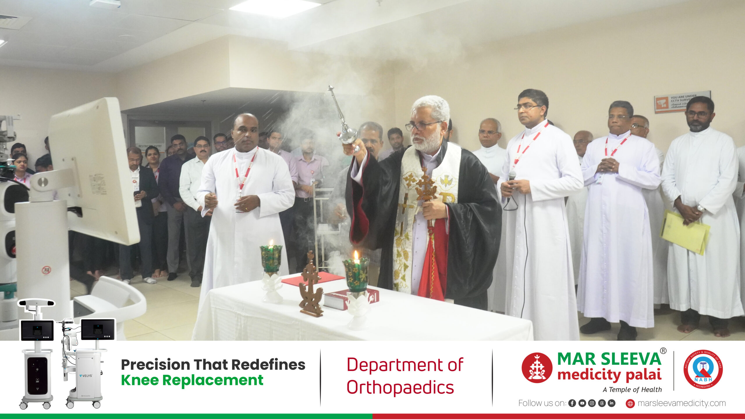 Precision and Excellence: VELYS Robotic Knee Replacement at Mar Sleeva Medicity Palai