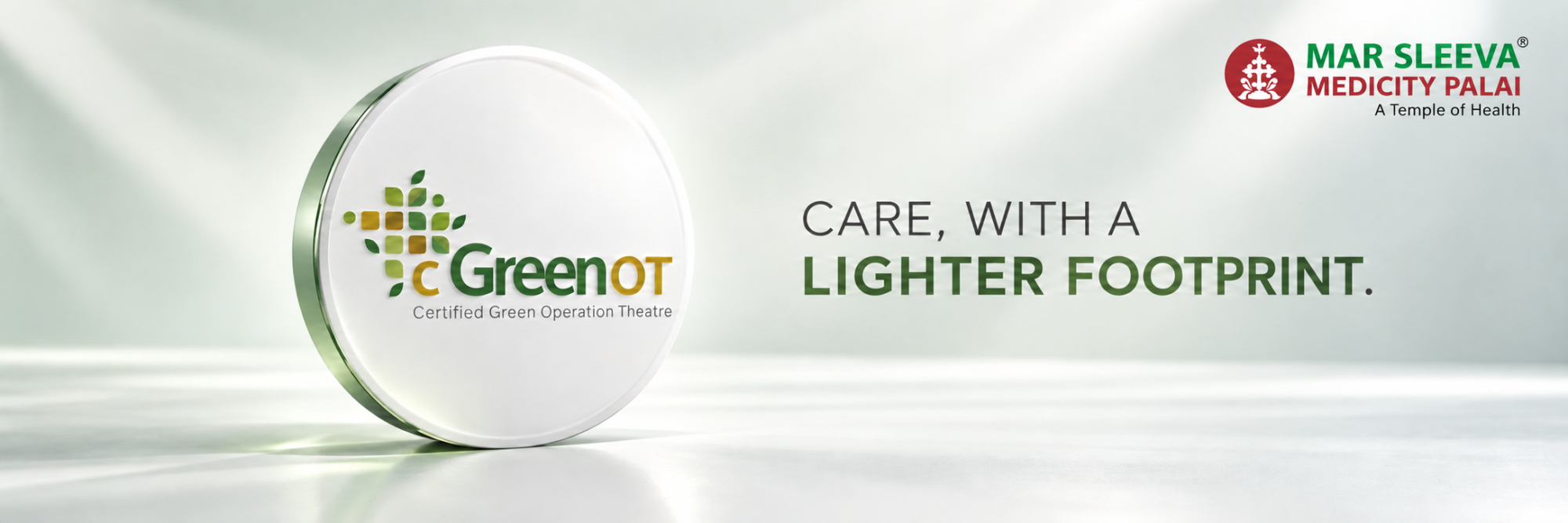 Green OT certification for our operation theatres