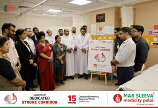 Stroke Corridor Launched at Mar Sleeva Medicity Palai | 24×7 Comprehensive Stroke Care